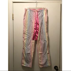 VS PINK Multicolor Stripe Sleep Pants Size S